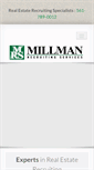 Mobile Screenshot of millmanrecruiting.com